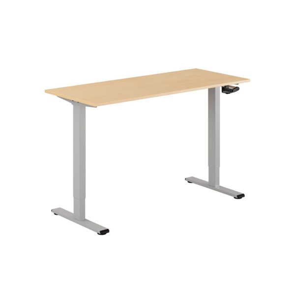 ECO Manual Height Adjustable Table 140x60cm