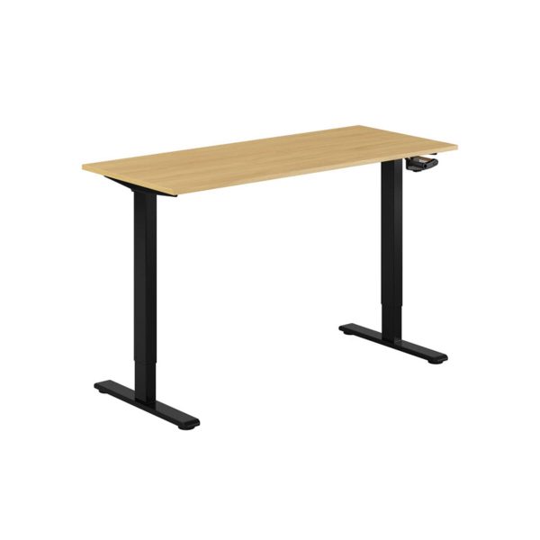 ECO Manual Height Adjustable Table 140x60cm