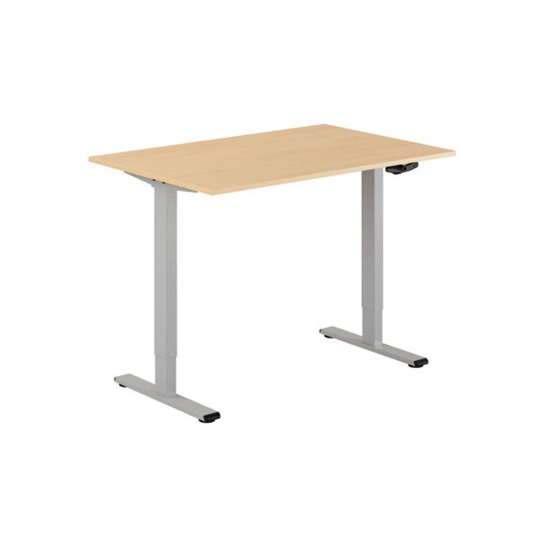 ECO Manual Height Adjustable Table 120x80cm