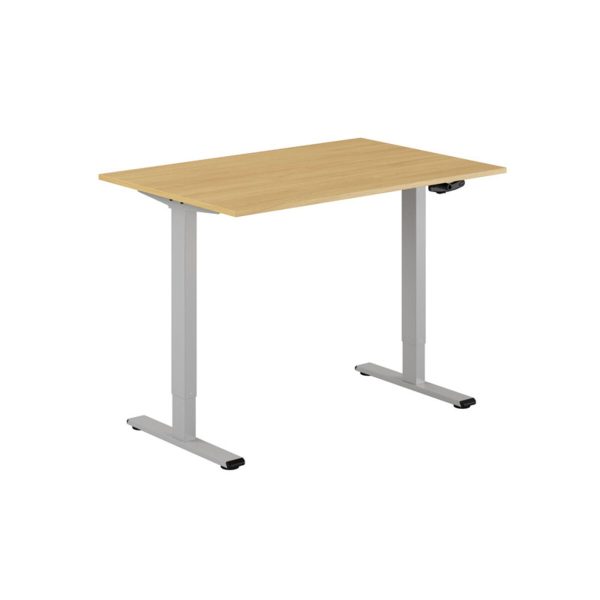ECO Manual Height Adjustable Table 120x80cm