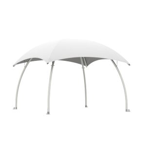 LOUNGER M - complete with canopy, white