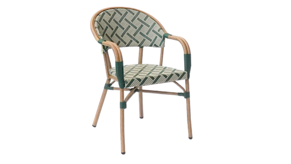 Marseille Café chair with armrests