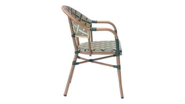 Marseille Café chair with armrests