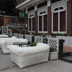 Inflatable sofa for 2 people