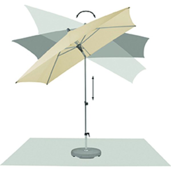 ALU-SMART Ø220cm without frieze edge
