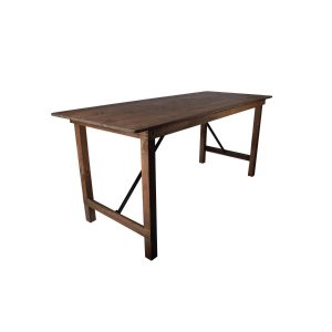Country Foldable Table 255x102cm