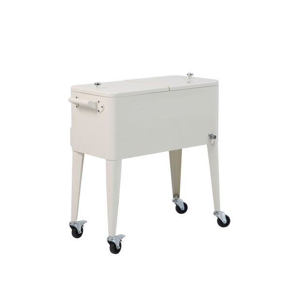 Icy cooler box on wheels