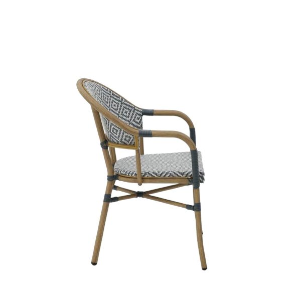 Nantes Café Chair with Armrests