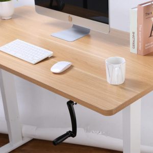 ECO Manual Height Adjustable Table 100x60cm