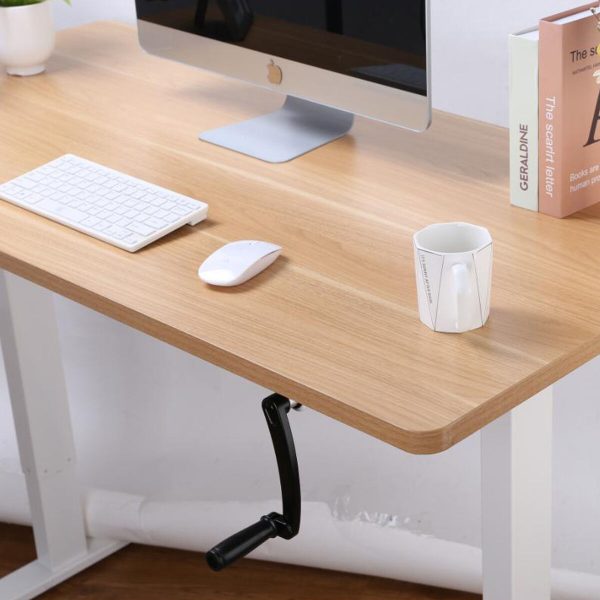 ECO Manual Height Adjustable Table 160x80cm