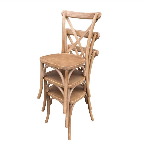 Crossback Stacking Chair