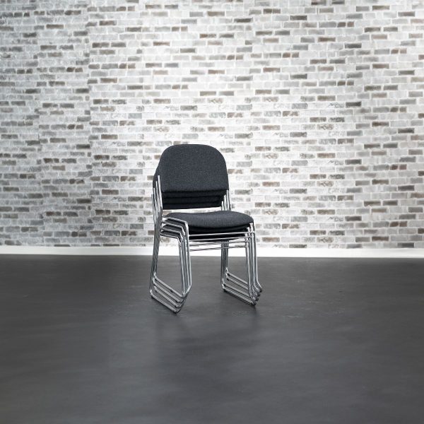 Conference chair Trend with upholstery, 4-pack