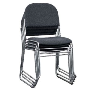 Conference chair Trend with upholstery, 4-pack