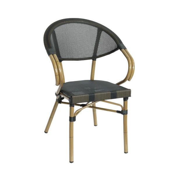 Paris 2 - Café chair with armrests