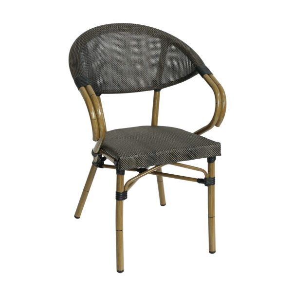 Paris 2 - Café chair with armrests