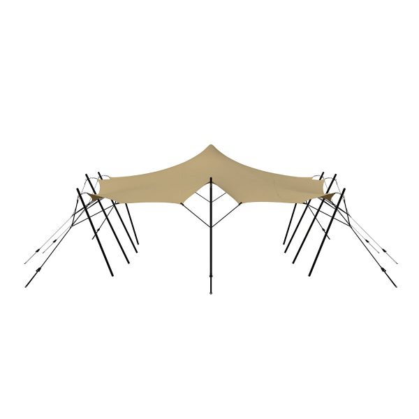 Stretch tent 6x9m -SAND - Complete