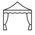 Tents udendoers
