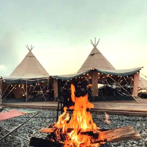 Assembly piece Teepee Ø10.5m Canvas