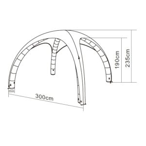 Complete Air Cover 3x3m