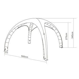 Complete Air Cover 5x5m - Fullprint