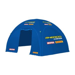 Page with roll-up door for Air Cover 7x7m, Fullprint, single side