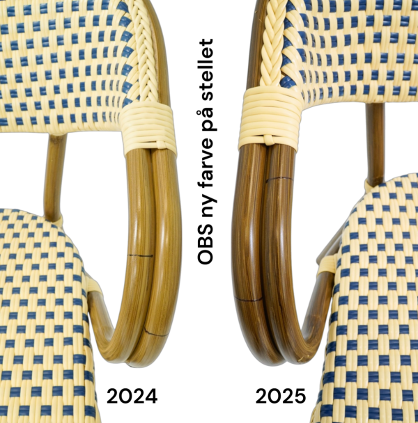 Paris - Café chair with armrests - Woven