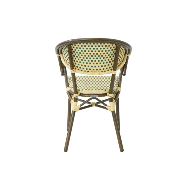 Paris - Café chair with armrests - Woven