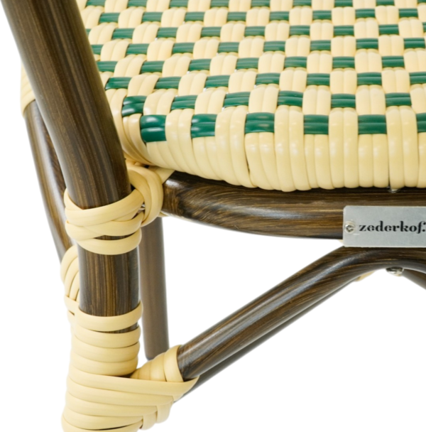 Paris - Café chair with armrests - Woven