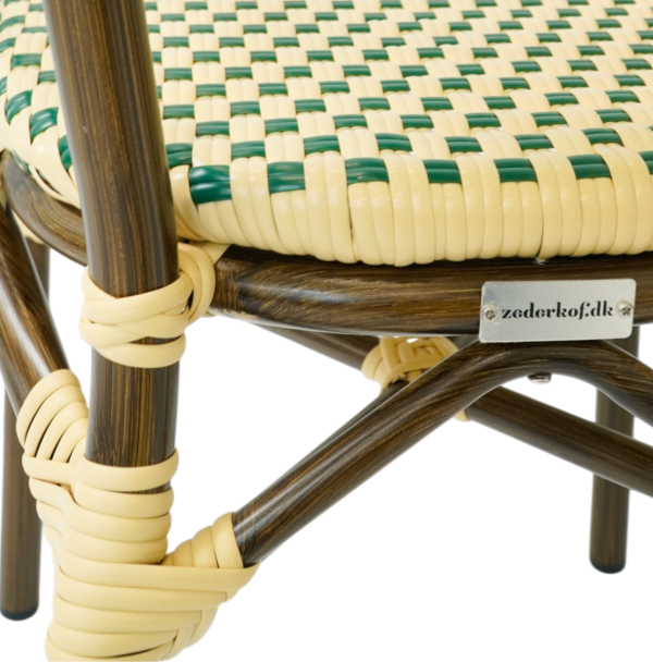 Paris - Café chair with armrests - Woven