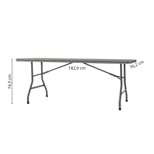 Maxchief XL180 Vintage foldable table