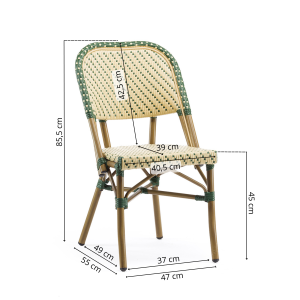 Alicante - Café chair - Woven
