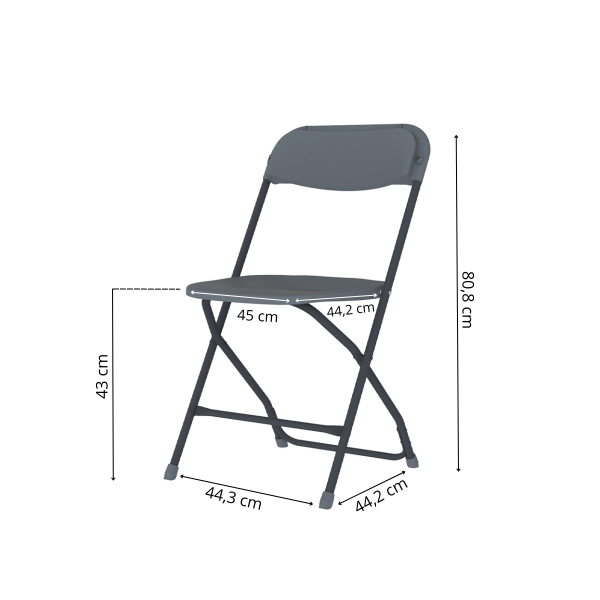 Zown NC Alex foldable chair - Max load 190 kg