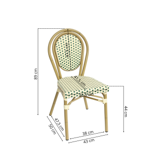 Paris - Café chair - Woven