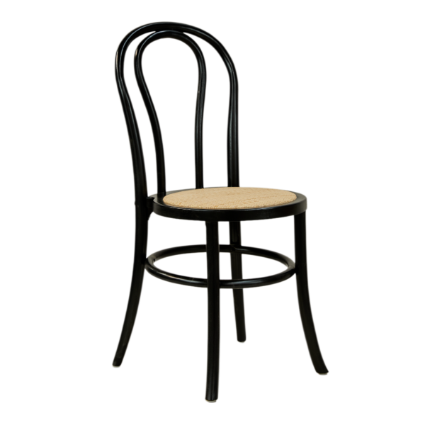Vienna chair with woven seat