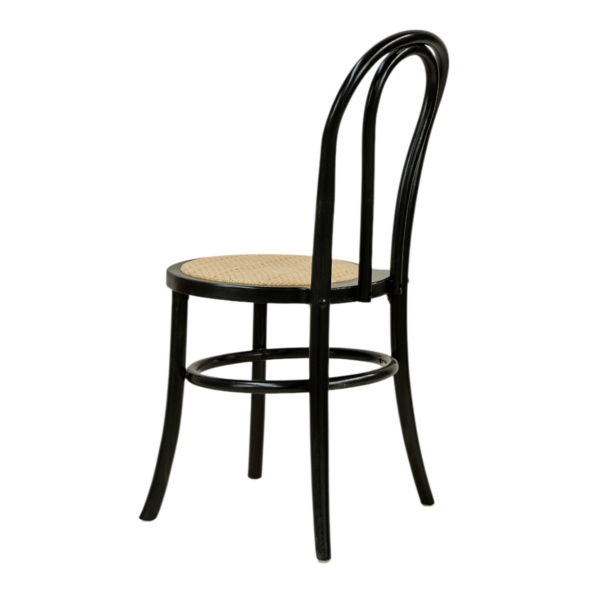 Vienna chair with woven seat