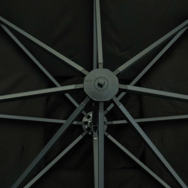 Corner Parasol v.2 3x3m 280gr/m2 Polyester cover - NEW