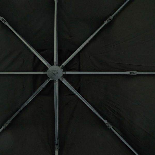 Corner Parasol v.2 3x3m 280gr/m2 Polyester cover - NEW