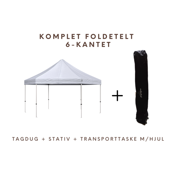 Standup Tent Complete Hexagonal, HEXA 40mm