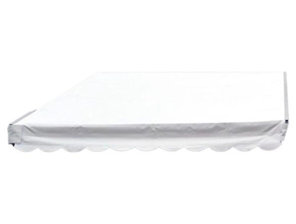 Table cover 12m white PVC