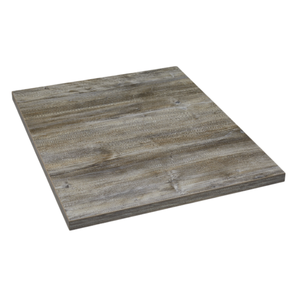 Vintage Pine table top square Exteriolit
