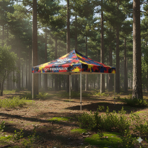Standup Tent Complete 3x3m HEXA Heavy Duty