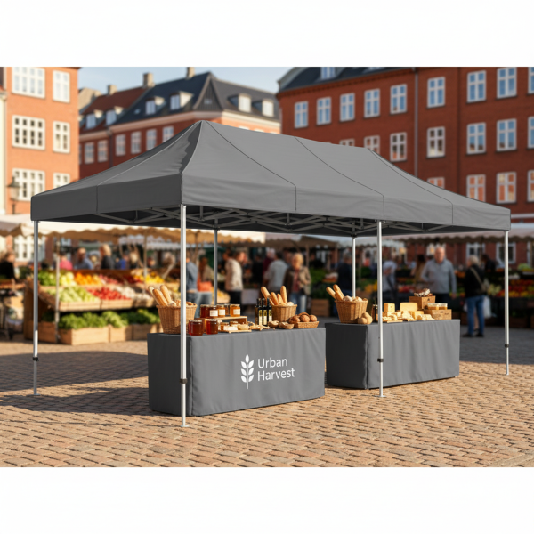 Standup Tent Complete 3x6m Premium