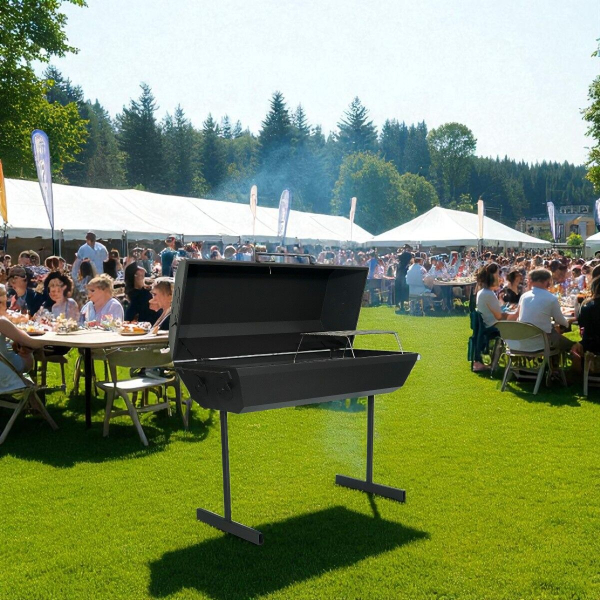 Gourmetroaster complete with foldable table