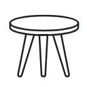 Cafe furniture udendoers