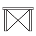 foldable table udendoers