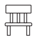 Stacking chairs udendoers