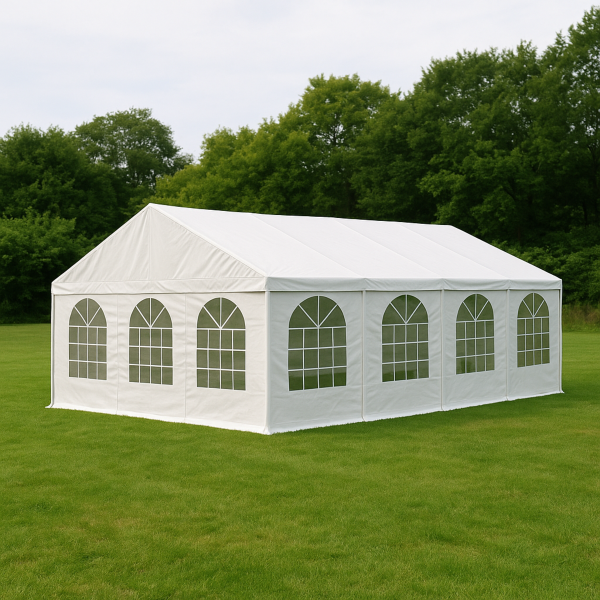 Extension tent SEMI-PRO 6x2m including sides and roof