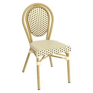 Paris - Cafe chair - Woven - Mørkebrun