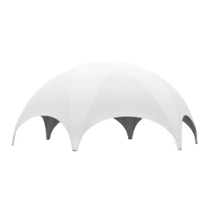 BUBBLE Hexadome L - complete with canopy, White