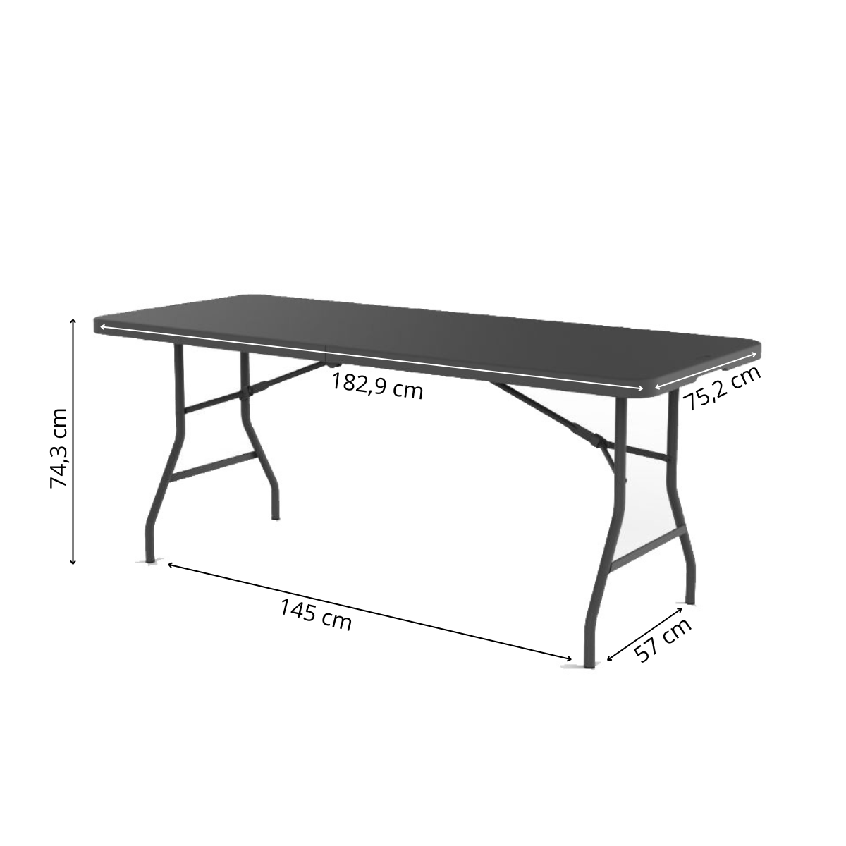 Zown New Classic - Sharp Table Foldable Table